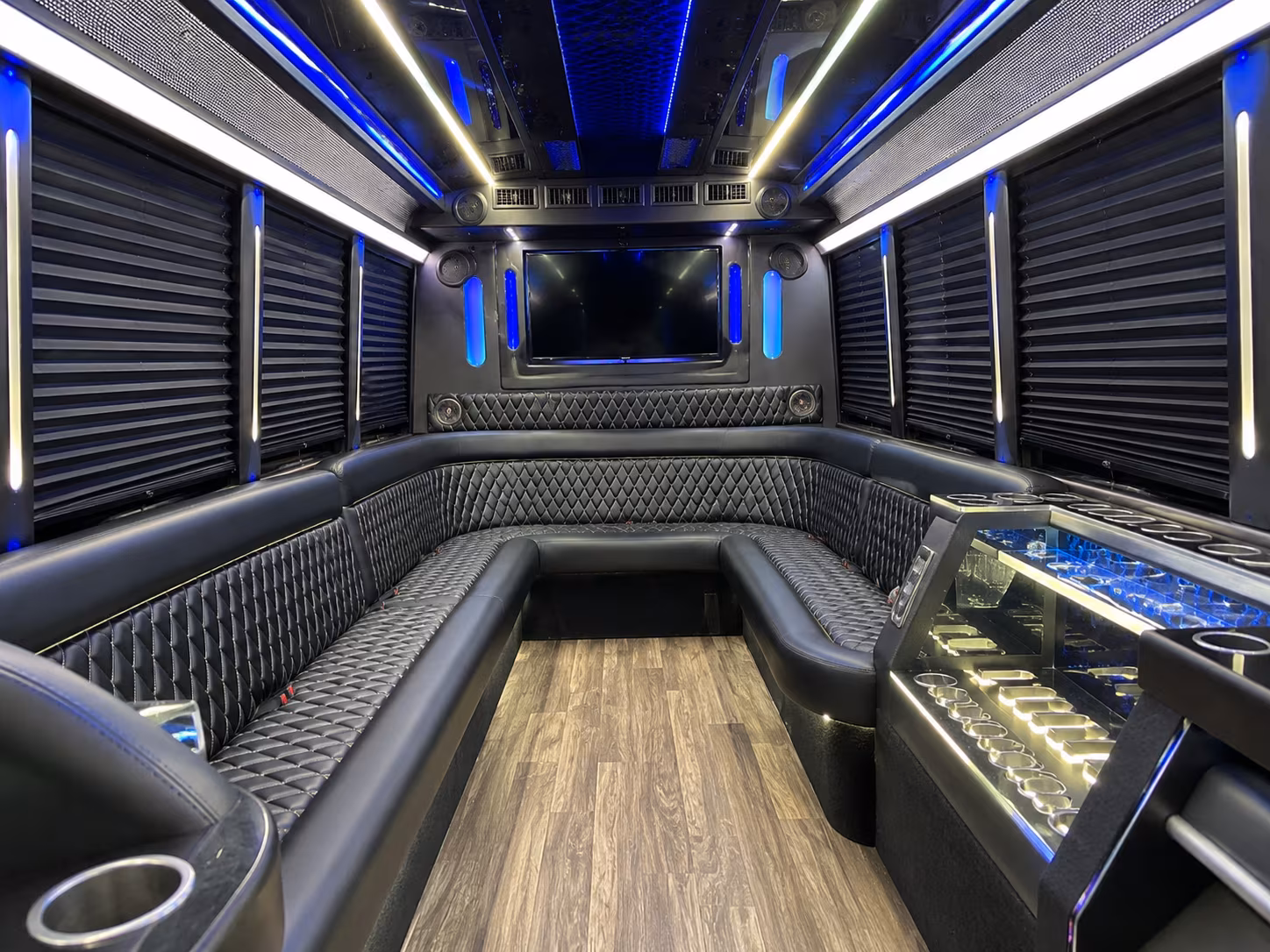 edmonds wedding party bus rental