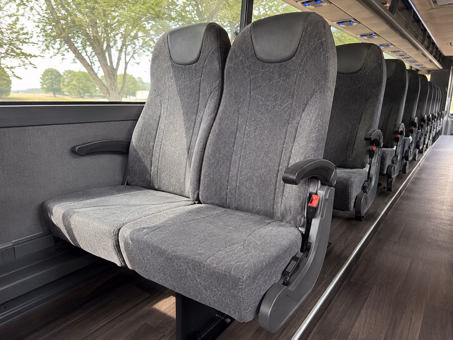 instead of splitting guests across a dozen cars one charter bus handles your edmonds wedding