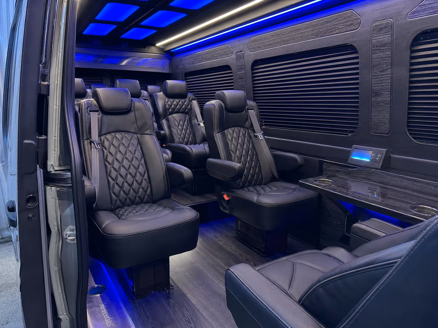 sprinter van transportation for groups and events across edmonds