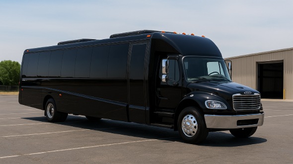 Exterior of Charter Bus Company Edmonds's 15 Passenger Minibus in Edmonds