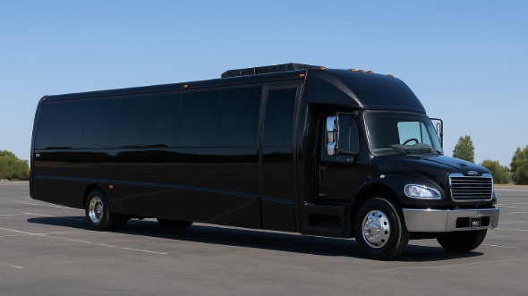 Exterior of Charter Bus Company Edmonds's 18 Passenger Minibus in Edmonds