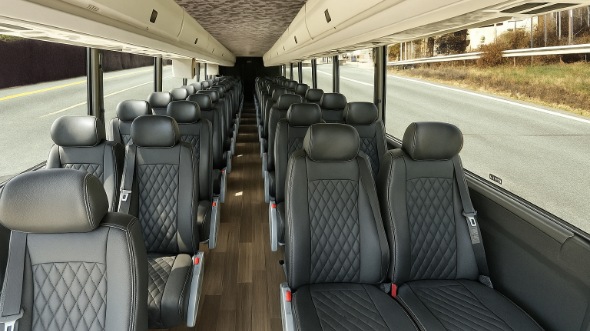 edmonds 15 passenger minibus inside