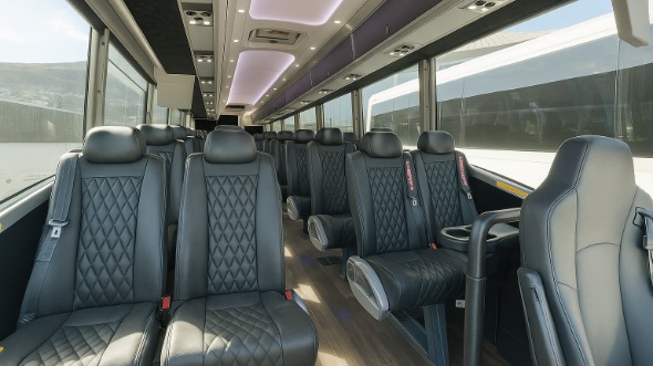 edmonds 18 passenger minibus inside
