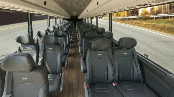 edmonds 20 passenger minibus inside