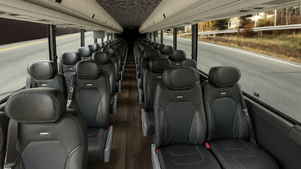 edmonds 28 passenger minibus inside