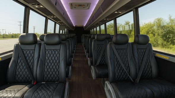 edmonds 30 passenger minibus inside
