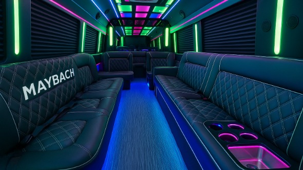 edmonds party bus rental inside